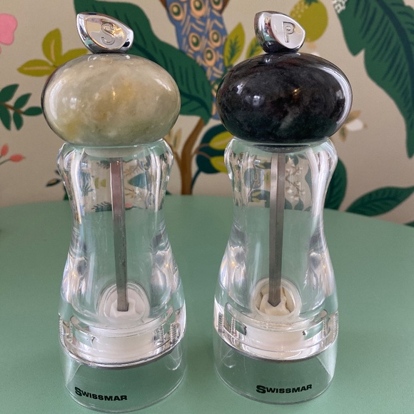 Swissmar Granite Salt & Pepper Mill Set - Picture 1 of 16